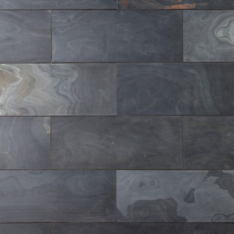 Grey Slate Tile, Popular Flooring, Black Slate Tiles, Slate Shower, Stone Tile Flooring, Slate Tile Floor, Black Floor Tiles, Slate Flooring, Slate Stone