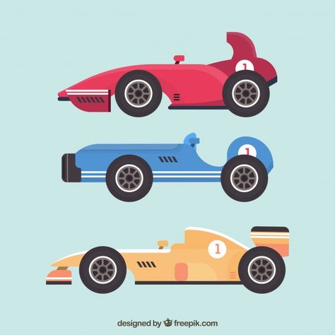 Formula 1 racing car collection of diffe... | Free Vector #Freepik #freevector #freevintage #freecar #freeretro #freesports Racing Party Ideas, Vintage Car Party, Different Generations, 2nd Birthday Party For Boys, Race Car Birthday Party, Formula 1 Racing, Car Party, Race Party, Cars Theme Birthday Party