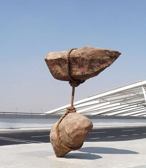 Stone sculpture by #shaabanabbas at Cairo international airport . . . . . . .#sculpture #rocks #interior #interiordesign #craft #art #furniture #furnituredesign #beauty  #simplicity #neutrals #inspiration  #interiorobjects #objects #decor #natural #materials #instadaily #instamood #mood #atmosphere #design via @ignant Modern Sculpture, Stone Sculptures, Stone Sculpture Art, Rock Sculpture, Jeff Koons, Tableau Art, Unusual Art, Contemporary Sculpture, Outdoor Sculpture