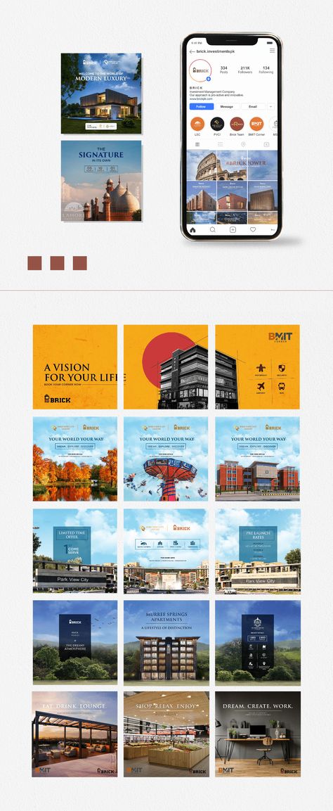 Real Estate Landing Pages, Inmobiliaria Ideas, Social Media Branding Design, Real Estate Marketing Design, Real Estate Ads, Social Media Marketing Manager, Real Estates Design, Social Media Poster, Real Estate Branding