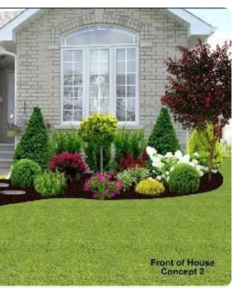 Top 49+ Front Yard Landscaping Ideas Pictures Wonderful Evergreen Grasses Landscaping Ideas 62 Small Front Yard Landscaping, Front Garden Landscape, Front Yard Garden Design, Front Yard Design, Grasses Landscaping, Front Landscaping, Have Inspiration, Front House Landscaping, Garden Yard Ideas