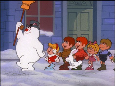 "Frosty the Snowman" (1969) - Seventeen.com The Snowman Movie, Best Holiday Movies, Christmas Collage, Frosty The Snowman, Christmas Phone Wallpaper, Cute Christmas Wallpaper, Christmas Feeling, Christmas Time Is Here, Wallpaper Iphone Christmas