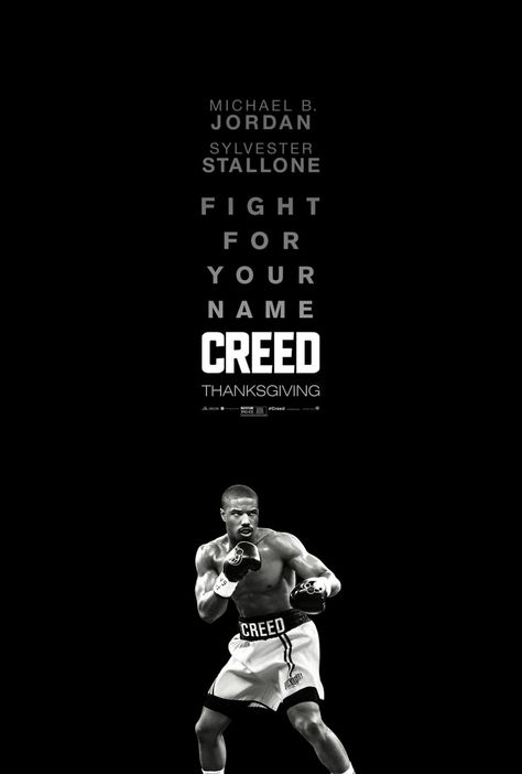 Creed (2015) Adonis Creed, Creed Movie, Mlk Quotes, Phylicia Rashad, Heavyweight Boxing, Foto Top, Sports Movie, Michael B Jordan, Rocky Balboa