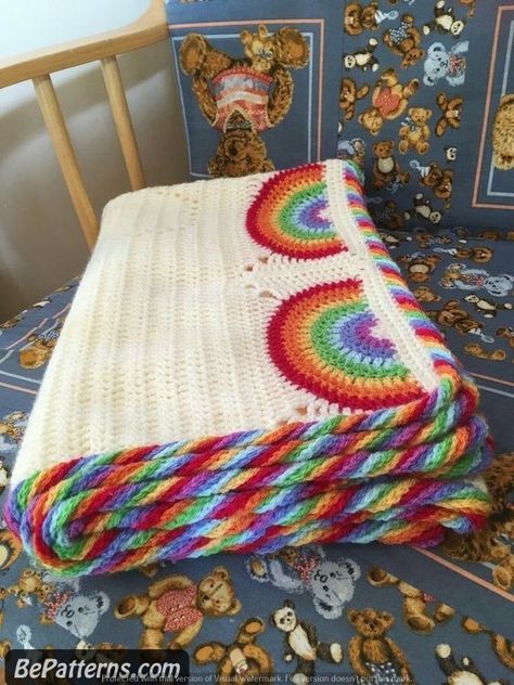 crochet blankets-Soft and Snuggly Crochet Baby Blanket: Perfect for Beginners Rainbow Afghan, Sewing Blankets, Sew Blankets, Zig Zag Crochet, Sew Baby, Rainbow Blanket, Handmade Baby Blankets, Crochet For Beginners Blanket, Blanket Crochet Pattern