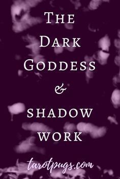 The Dark Goddess can be a guide during the darkest times of our lives; helping us resolve and heal our shadow self in shadow work. Whether you practice witchcraft, wicca, paganism or any other spirituality, the Dark Goddess can help heal our shadow side. Wicca Books, Healing Emotions, Shadow Work Spiritual, Shadow Self, Hecate Goddess, Mind Health, Witch Tips, Nature Magic, Dark Goddess