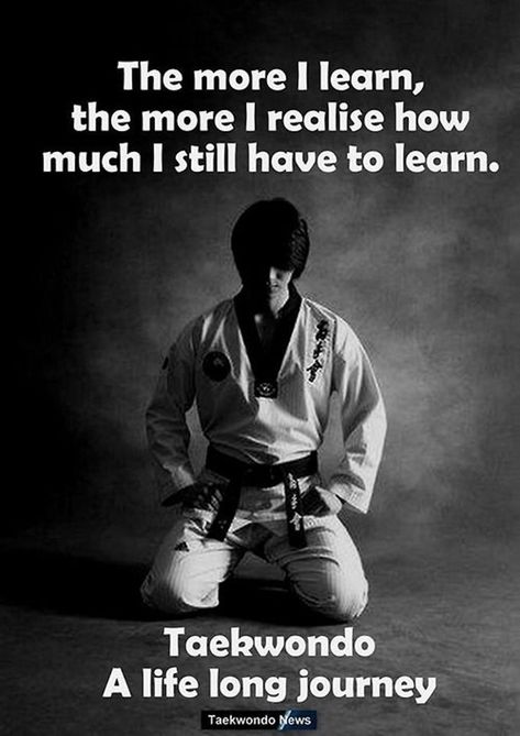 Inspirational Martial Art Quotes You Must Read Right Now (20) Martial Arts Tattoos, Taekwondo Quotes, Tkd Taekwondo, Karate Quotes, Arts Quotes, Black Belt Martial Arts, Taekwondo Girl, Martial Arts Quotes, Trening Sztuk Walki