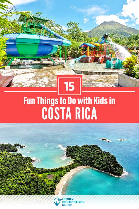 Dreaming about a family vacation to Costa Rica and looking for things to do? We’re FamilyDestinationsGuide, and we’re here to help: Discover the most fun things to do in Costa Rica with kids - so you get memories that last a lifetime! #costarica #costaricathingstodo #costaricawithkids #costaricaactivities Costa Rica, Coata Rica, Costa Rica Activities, Costa Rica With Kids, Costa Rico, Cost Rica, Arenal Costa Rica, Costa Rica Travel Guide, Costa Rica Resorts