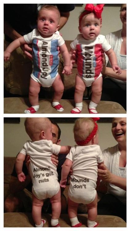 if I ever have boy/girl twins. hilarious Humour, Blue Baby Clothes, Twin Costumes, Twin Halloween, Twin Halloween Costumes, Baby Twins, Boy Girl Twins, Costumes Kids