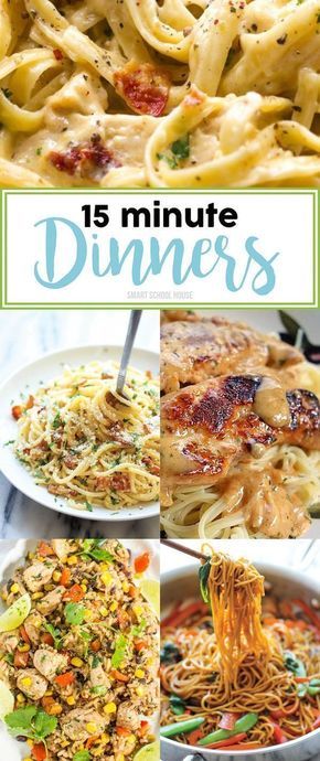 15 Minute Dinner Recipes, Healthy Dinner Choices, 15 Minute Meals Dinners, 15 Minute Dinners, Fast Dinner Recipes, Vegetarian Healthy, 15 Minute Meals, Fast Dinners, Winter Dinner