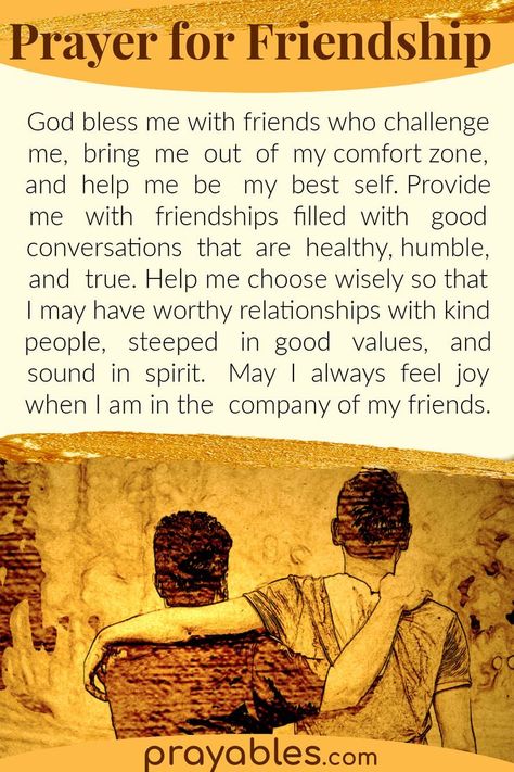 Prayer asking for blessing from God for good friends. When you have good and worthy relationships, you will are filled with joy. For more friendship quotes, prayers, and bible verse check out our website. It's filled with faith, encouragement, and inspiration. Praying For Healing Quotes, Prayer For Friends, Blessed With Friends, Good Company Quotes, Friendship Bible Quotes, Prayer For Friendship, Blessings From God, Praying For Friends, Blessing From God