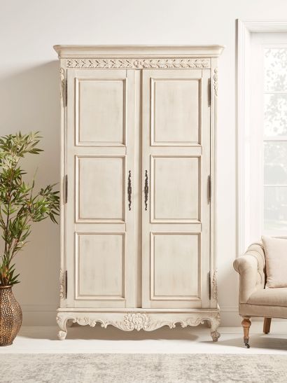 HAND PICKED FOR YOU Country Wardrobe Furniture, French Style Wardrobe Furniture, French Armoire Bedroom, Victorian Wardrobe Furniture, Top Of Armoire Decor Bedroom, French Wardrobe Furniture, Bedroom Armoire Ideas, French Bedroom Decor Vintage, French Decor Bedroom