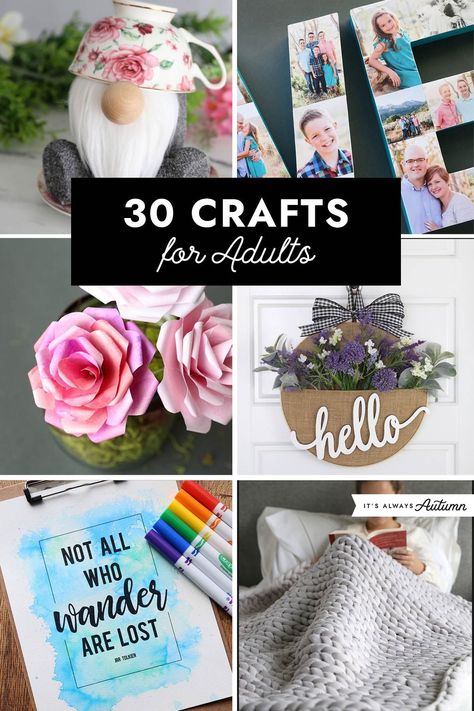 Craft For Womens Day, Friend Craft Night Ideas, Easy Crafts For Groups Of Women, Crafts To Do When Bored For Adults, End Of Summer Crafts For Adults, Craft Night Party Diy Projects, Christian Craft Ideas For Adults, Easy Craft Night Ideas, Group Craft Ideas For Adults