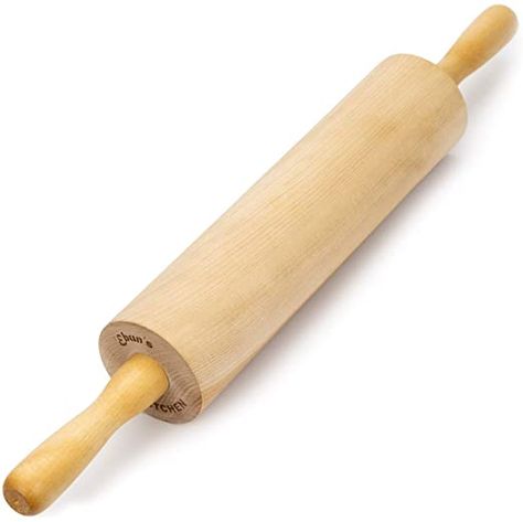 Rolling Pin for Baking Pizza Dough, Pie & Cookie - Essential Kitchen utensil tools gift ideas for bakers (Traditional Pins 10" inch Barrel) Dutch Recipes, Windmill Cookies Recipe, Spice Cookie Recipes, Baking Pizza, Tools Gift, Baked Rolls, Christmas Spices, Cinnamon Recipes, Pizza Bake