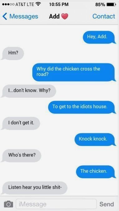 Funny Texts Pranks, Tenk Positivt, Sms Humor, Funny Text Messages Fails, Very Funny Texts, Text Pranks, Cute Text, Text Message Fails, Funny Text Memes