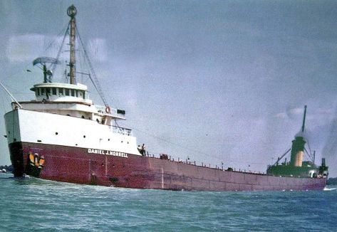 50 years ago, just one man survived the Great Lakes shipwreck you’ve never heard of    An undated photo of the freighter Daniel J. Morrell, which sank in Lake Huron on Nov. 29, 1966. (Duluth News Tribune file photo) Edmond Fitzgerald, Great Lakes Shipwrecks, Coast Guard Helicopter, Lake Boats, Sunken Ships, Edmund Fitzgerald, Rhode Island History, Tanker Ship, Ship Wrecks