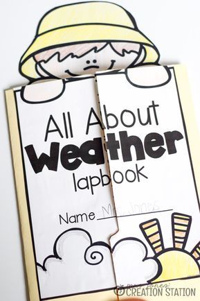 Interactive Science Weather Lapbook - MJCS