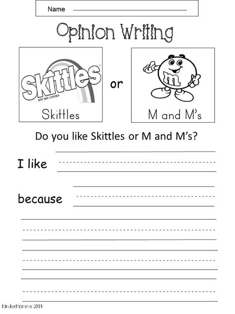 Free ELA Worksheets Archives - Page 2 of 3 - kindermomma.com Kindergarten Opinion Writing, Opinion Writing Kindergarten, Writing Practice Kindergarten, First Grade Writing Prompts, 1st Grade Writing Prompts, Writing Kindergarten, Writing Sentences Worksheets, Opinion Writing Activities, Opinion Writing Prompts