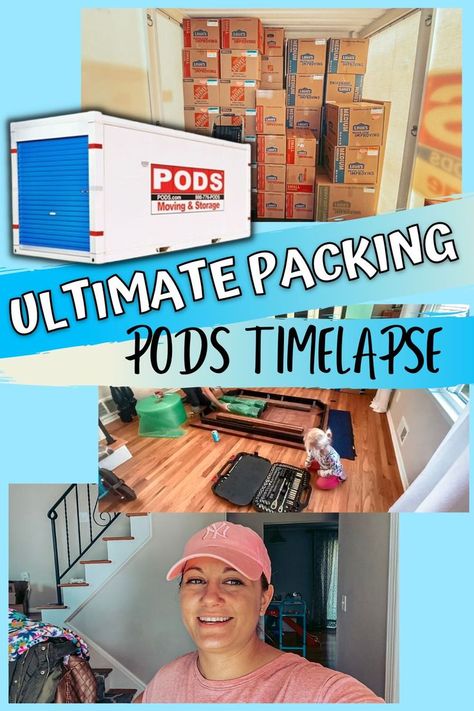 Are you curious just how much can fit into a 16' PODS pod?? Check out how much we fit into ours in this week's video. Stick around to the end to see exactly how PODS are delivered and picked up with the super cool PODZILLA!! I hope this packing time lapse is helpful for anyone looking for more information on how much can fit into a PODS pod and ideas on the best way to pack one! Good luck and enjoy! Pods Moving, Moving To Georgia, Moving Packing, Pack Up, Moving Day, Time Lapse, To The End, Super Cool, Good Luck