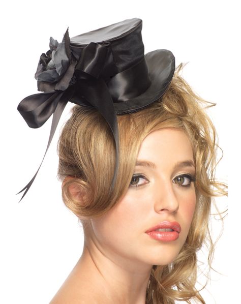top hats for women images | ... / Shop by Theme / Christmas / Satin Black Top Hat Adult Women's Small Top Hat, Costume Fleur, Types Of Hats For Women, Top Hats For Women, Top Hat Costume, Black Satin Top, Flower Costume, Chic Et Choc, Black Top Hat