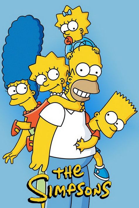 Simpsons Font and Simpsons Logo The Simpsons Poster, Simpsons Poster, Die Simpsons, Simpson Family, Simpson Tv, Class Family, Simpson Wallpaper Iphone, Simpsons Drawings, Simpsons Art