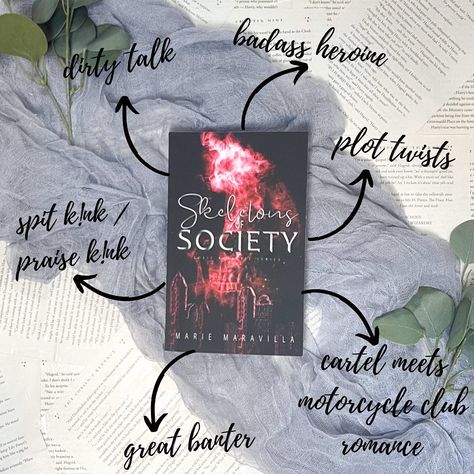 Skeletons Of Society Book, Book Girlfriend, Female Main Character, Covered In Tattoos, Book Tropes, Pretty Poison, Book List Must Read, Books To Read In Your 20s, Book Hangover