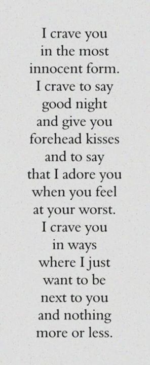 I Crave You, Quotes Thoughts, Life Quotes Love, Love Quotes For Her, E Card, Say I Love You, Good Night Quotes, Quotes For Him, Pretty Words