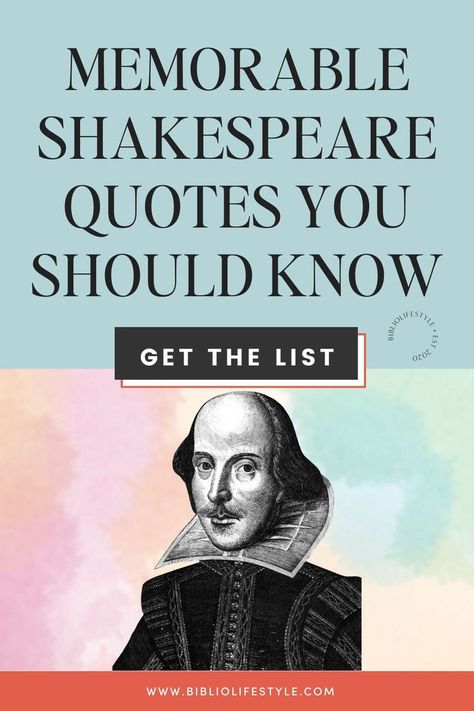Explore the timeless wisdom of William Shakespeare with these 15 profound quotes that touch on human emotions and thoughts. Dive into the bard's legacy and be inspired by his iconic words. Don't miss out on these thought-provoking insights! Shakespeare Quotes Life, Famous Shakespeare Quotes, William Shakespeare Quotes, Yearbook Quotes, Profound Quotes, Most Famous Quotes, Best Quotes From Books, Shakespeare Quotes, Memorable Quotes
