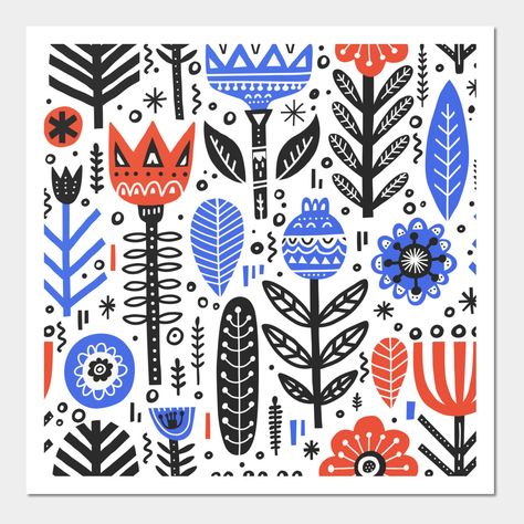 Slavic Pattern, Folklore Pattern, Slavic Countries, Poland Culture, Folk Pattern, Folk Illustration, Slavic Folklore, Folk Design, Scandinavian Folk Art