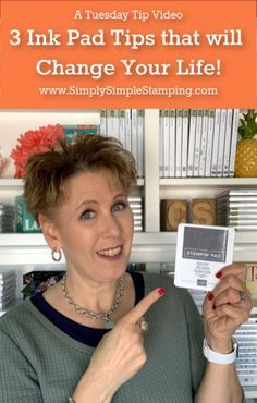 Tips for opening ink pads, sliding ink pads, and keeping them clean! I’ve got all the info and tips in today’s video! These tips work great on Stampin’ Up! Ink pads but can be used on most other brands too. Connie Stewart - Simply Simple Stamping #cardmakingsupplies #cardmakingtips #papercrafttips #scrapbooking #papercrafting #ConnieStewart #SimplySimpleStamping Simply Simple Stamping, Stampin Up Anleitung, Card Making Tools, Bridal Shower Scrapbook, Clean Hacks, Paper Craft Techniques, Stamp Tutorial, Paper Craft Tutorials, Card Making Tips
