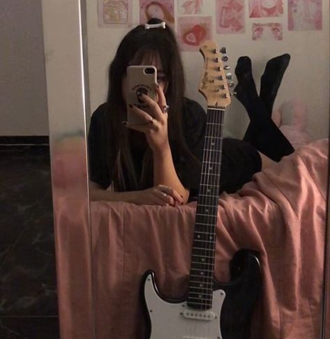 #alt #altgirl #alternative #homepage #explorepage #instagirl #guitar #electricguitar #guitarist #guitargirl Collage, Instagram, Guitar, Guitarist Girl, Guitar Girl, Alt Girl, Guitarist, Electric Guitar, Pins