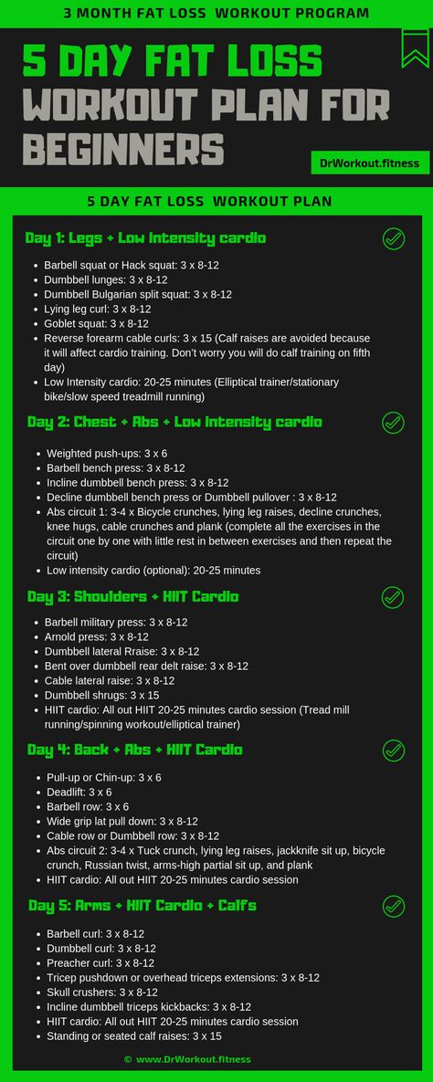 5 Day Fat Loss Gym Workout Plan for Beginners - 3 Month Workout Program #workoutplan #fatloss #workout #gym #fitness Gym Workouts For Beginners Plan, Day One Gym Workout Plans, Workout Plans For The Gym For Beginners, Making A Workout Plan, Men Gym Workout Plan, Most Effective Gym Workout For Women, Weight Lifting Schedule For Fat Loss, Monthly Gym Workout Plan For Women, Day One At The Gym