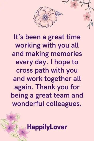 120+ Farewell Messages To Coworkers & Colleagues Humour, Good Bye Note To Colleagues, Teachers Farewell Quotes, Best Wishes For Colleague Leaving, Coworkers Leaving Quotes, Office Farewell Quotes, Fair Well Quotes Coworker, Goodbye For Coworkers, Send Off Quotes For Colleagues