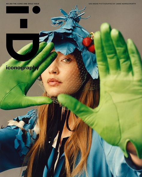 Gigi Hadid Poses in Avant-Garde Fashions for i-D Magazine Avant Garde, Jamie Hawkesworth, Id Cover, Magazine Cover Ideas, Id Magazine, Fashion Editorial Layout, I D Magazine, Korean Magazine, Paper Magazine