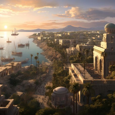 200 Architecture of the ancient city of Carthage (African city) - Environment References, on ArtStation at https://www.artstation.com/artwork/PXKDk3 Cartago, Destroyed City, Ancient Greece Aesthetic, African Empires, Ancient Carthage, African City, Kingdom City, Ancient Greek City, African Architecture