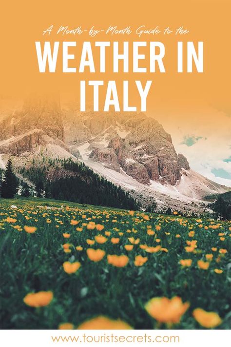 Italy experiences four seasons: spring from March to May, summer from June to August, autumn from September to November, and winter from December to February. Because of its boot shape, you can divide the weather in Italy into three areas: North, Central, and South Italy. September In Italy, August Autumn, Italy In February, Italy In June, Italy In March, Italy In November, August Weather, Italy In September, Italy In May