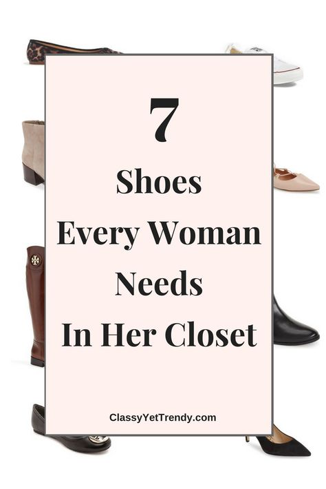 7 Shoes Every Woman Needs In Her Closet - Classy Yet Trendy Chique Outfit, Classy Yet Trendy, Mode Tips, Wardrobe Capsule, Womens Black Booties, Leopard Pumps, Her Closet, Dress Closet, Black Pumps Heels
