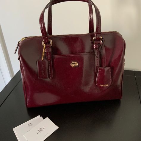 Good Quality Real Leather Never Worn It Comes With A Dust Bag Coach Bags, Woman Bag, Bags Coach, Catherine Zeta Jones, Fire And Ice, Cute Bags, Arm Candy, New Woman, Good Quality