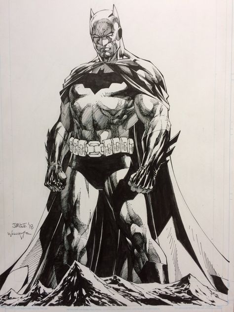 Scott Williams on Twitter: "80 Years of Detective Comics Featuring Batman cover by @JimLee and @ScottW_inks… " Batman Cover, Jim Lee Batman, Art Adams, Jim Lee Art, Comic Art Fans, Batman Pictures, Superhero Coloring, Comic Book Drawing, Univers Dc