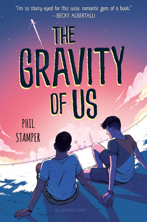 "The Gravity of Us" Book Cover and Excerpt Will Make You Fall for This Queer YA Romance | Teen Vogue Book Lists, Book Cover Design, The Gravity Of Us, Lgbt Book, غلاف الكتاب, Gay Books, Ya Books, Books Young Adult, Pdf Books