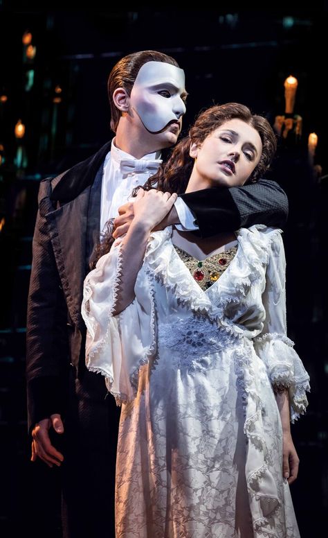 Phantom And Christine, Cameron Mackintosh, Paris Opera House, Broadway Costumes, Opera Ghost, Gaston Leroux, Christine Daae, The Phantom Of The Opera, Last Rites