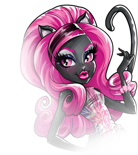 Catty Noir. Ghoulebrities in Londoom Monster High Wiki, History Cartoon, Profile Art, Catty Noir, Personajes Monster High, Jem And The Holograms, Monster High Art, Monster High Characters, Classic Monsters