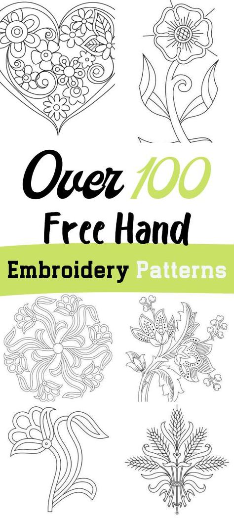 Bee Hand Embroidery Pattern Free, Etsy Embroidery Designs, Floral Hand Embroidery Patterns Free, Crewel Embroidery Patterns Free, Free Embroidery Flower Patterns, Hand Embroidery Designs Pattern Transfer Paper, Stitchery Patterns Free, Free Embroidery Patterns For Beginners, Nature Embroidery Patterns