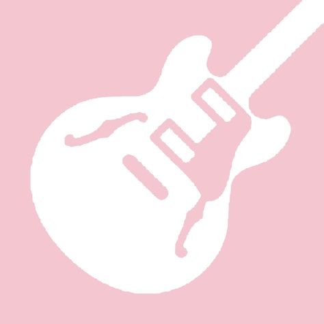 pink app icon Garage Band App Icon, App Themes, Band App, Pink App Icon, Pink Guitar, Cottage Wallpaper, Apple Icon, Cute App, Garage Band