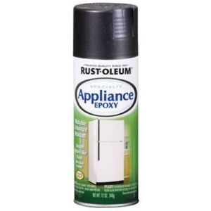 Rust-Oleum Black Enamel Appliance Touch Up Spray – $3.74 #homebrew Appliance Epoxy, Epoxy Spray Paint, Black Appliances, Paint Techniques, Black Spray Paint, Rust Oleum, Epoxy Coating, Paint Brands, Spray Can