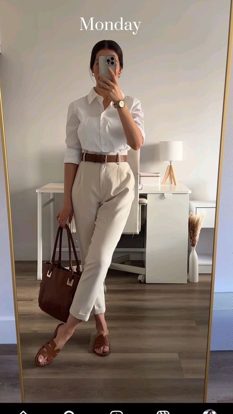 Corporate Vest Work Outfits, Summer Office Outfits Work Chic, 300 Aesthetic, Swirly Nails, Oufit Casual, Aesthetic Korean Fashion, Soft Feminine Style, Office Ootd, Outfits Elegantes