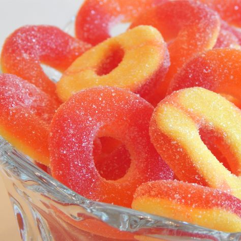 Trolli Gummy Peach Rings Mendoza, Peach Rings Aesthetic, Peach Rings Candy, Trolli Gummy, Food Inspo, Food Supply, Peach Rings, Future Life, Hallows Eve