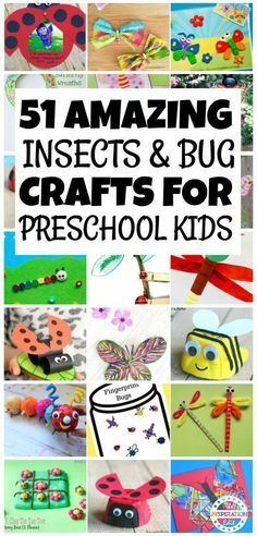 51 Insects And Bug Crafts For Preschoolers We love crafts on The Inspiration Edit and I absolutely love Insect and bug crafts. Kids preschool crafts, spring and summer crafts, bug crafts, ladybird and bee crafts kids will love. #craftsforkids #crafts #artsandcrafts #ladybird #beecrafts #springcrafts #Summercrafts #kidsactivities #springactivities #summeractivities #bugs #preschool #kindergarten #preschoollife #Kidsfun #Classroomideas #recycled #recycledcrafts #creativecrafts Preschool Bug Crafts, Preschool Bugs Crafts, Insects Theme Preschool, Crafts For Preschool, Summer Preschool Crafts, Bug Activities, Insects Preschool, Bugs Preschool, Insect Activities