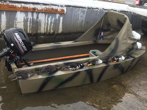 Mud Motor, Duck Hunting Boat, Duck Boats, Duck Boat Blind, Duck Blind, Rib Boat, Aluminum Trailer, Brown Water, Duck Boat