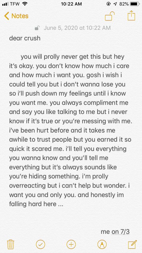 crush confessions Love Letter 1995, Crush Messages, Cute Texts For Her, Crush Posts, Relatable Crush, Love Quotes For Crush, Long Love Quotes, Crush Texts, Crush Quotes For Him