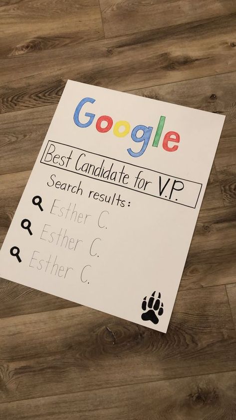 15 Student Council Campaign Poster Ideas - finding mandee Senate Poster Ideas, Student Gov Campaign Posters, Sga Campaign Slogans, Class Senator Poster, Google Campaign Poster, Student Council Public Relations Poster, Class Rep Poster Ideas, Class Prez Posters, Campaign Posters For School